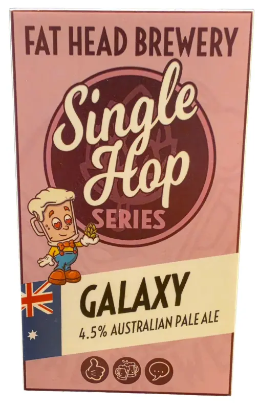 Fat Head Brewery (England) Single Hop Series - Galaxy