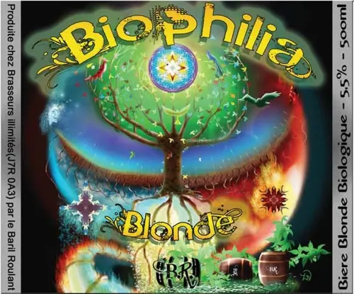 Microbrasserie Le Baril Roulant Biophilia Blonde