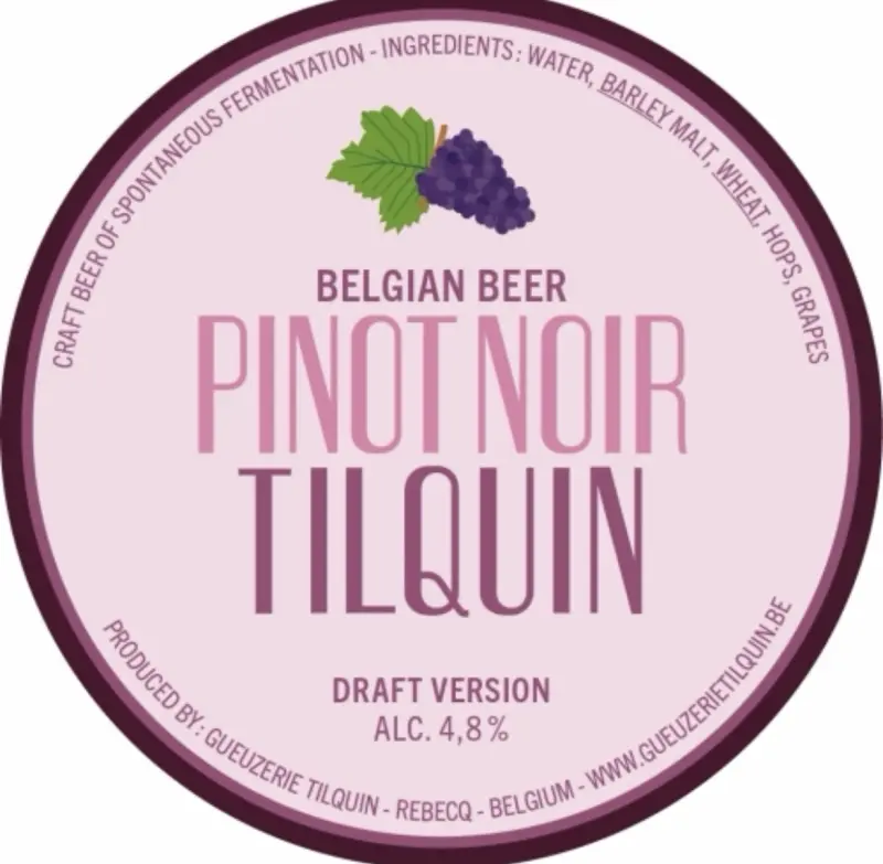 Gueuzerie Tilquin Fruit Extravaganza 2026 - Pinot Noir - Draft Version