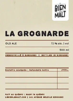 Le Bien, Le Malt La Grognarde