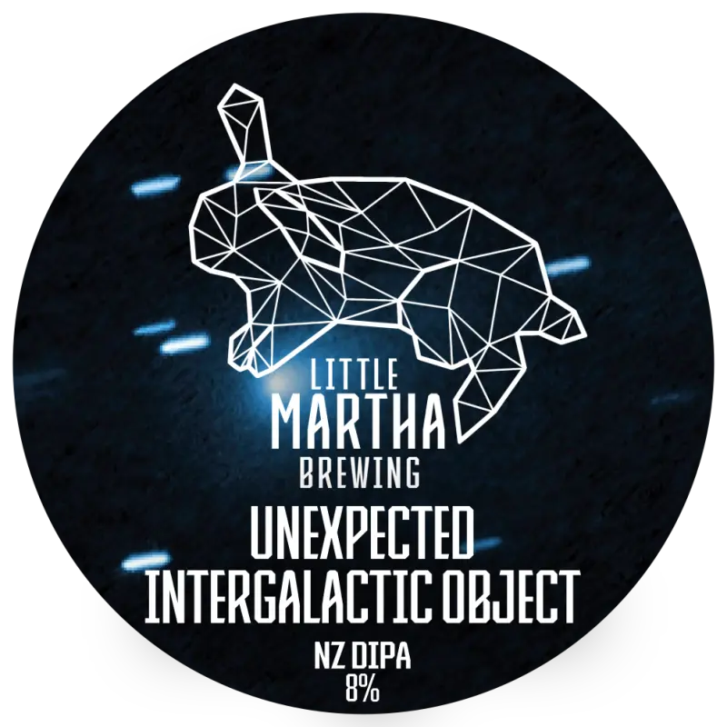 Little Martha Brewing Unexpected Intergalactic Object