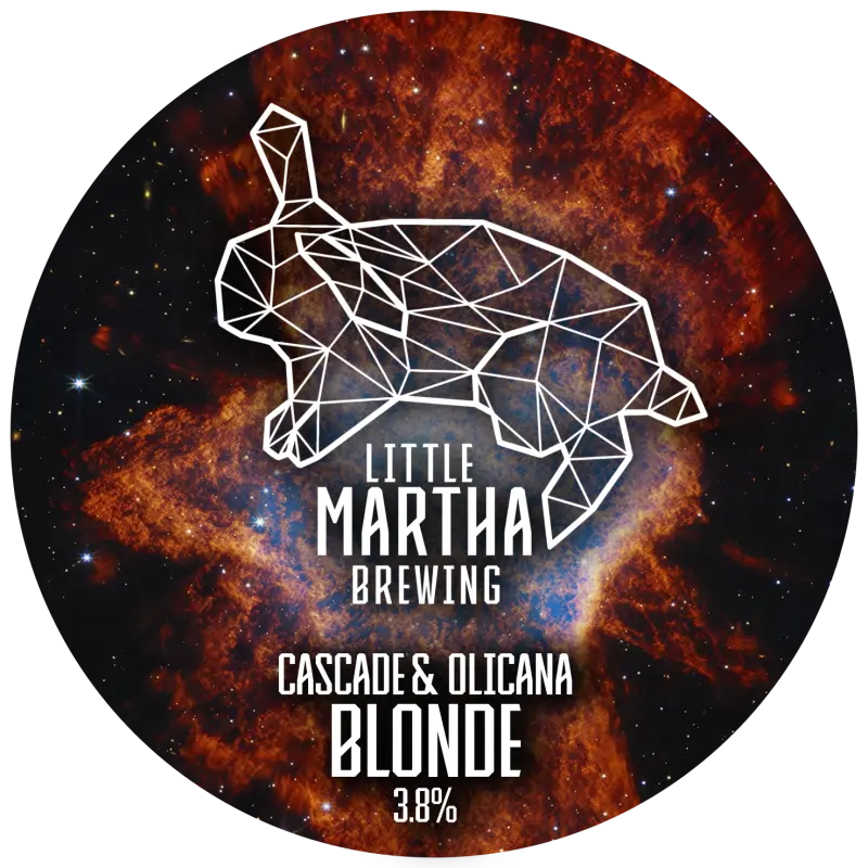 Little Martha Brewing Blonde - Cascade & Olicana