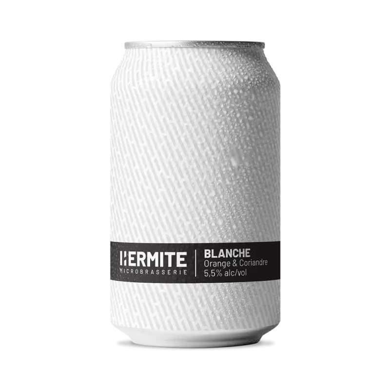 L'Hermite - Microbrasserie Blanche Orange & Coriandre