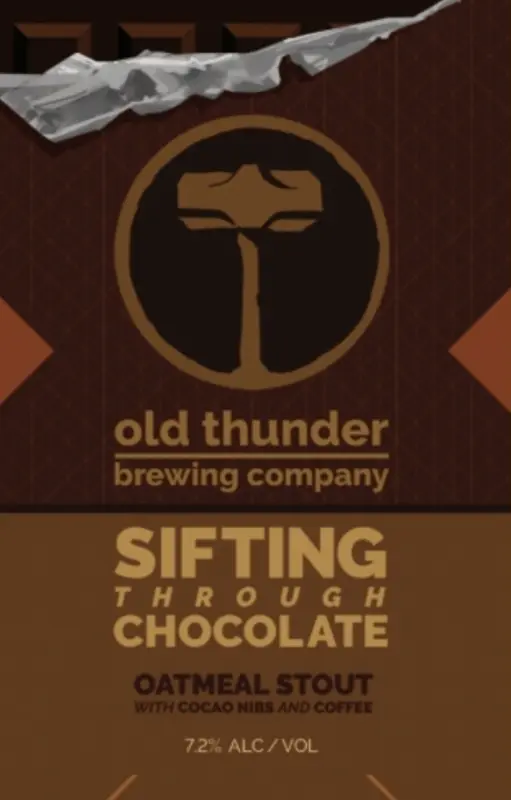 Old Thunder Brewing Sifting Through Chocolate