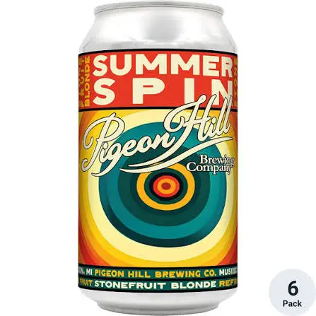 Pigeon Hill Brewing Company Summer Spin