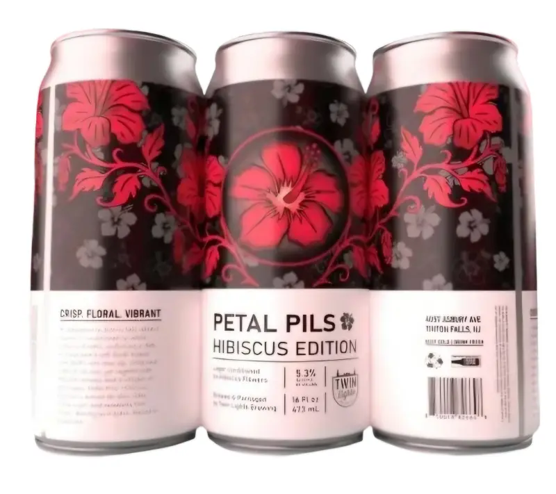 Twin Lights Brewing Petal Pils: Hibiscus