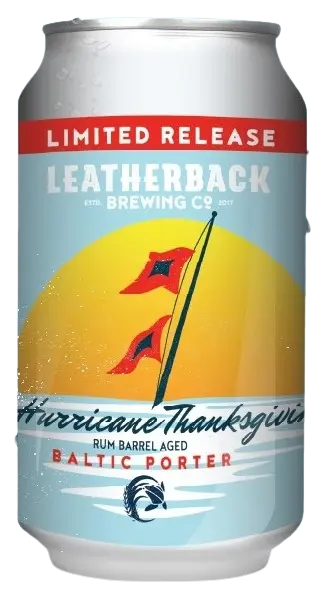 Leatherback Brewing Company Hurricane Thanksgiving Rum Barrel Aged Baltic Porter