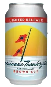 Leatherback Brewing Company Hurricane Thanksgiving Rum Barrel Aged Brown Ale