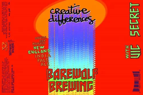 BareWolf Brewing Creative Differences: Vic Secret