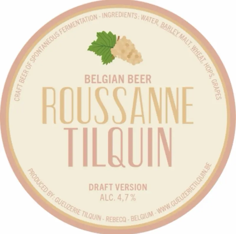 Gueuzerie Tilquin Fruit Extravaganza 2026 - Roussanne - Draft Version