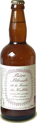 Brasserie Uberach Bière Blonde au Houblon Sauvage et Lierre Terrestre de la Ferme du Kalblin