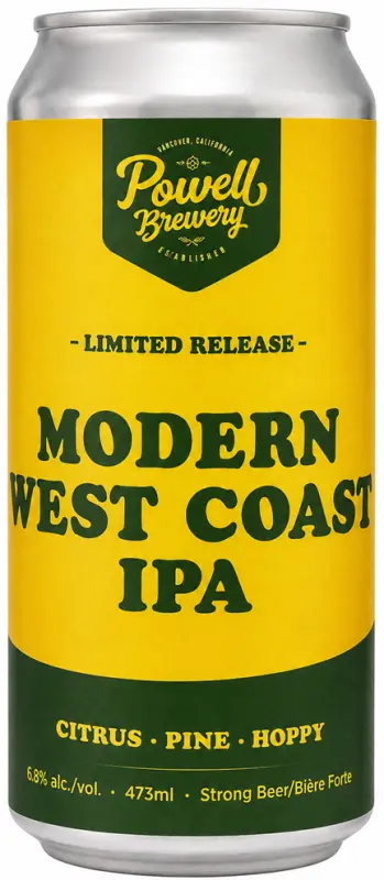 Powell Brewery Modern West Coast IPA