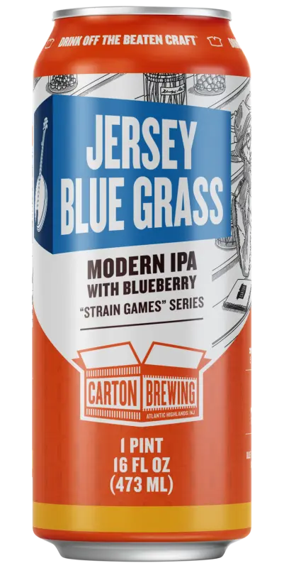 Carton Brewing Jersey Blue Grass