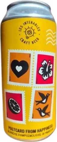 Les Intenables Craft Beer Postcard From Happiness
