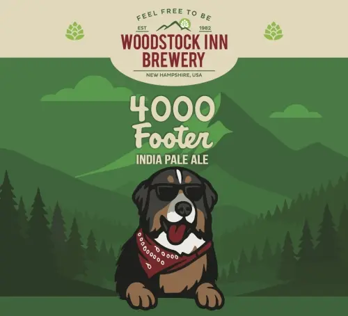 Woodstock Inn Brewery 4000 Footer IPA