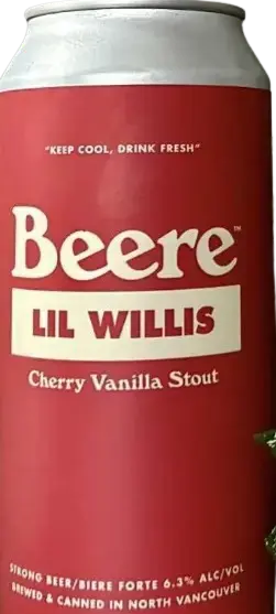 Beere Brewing Company Lil' Willis