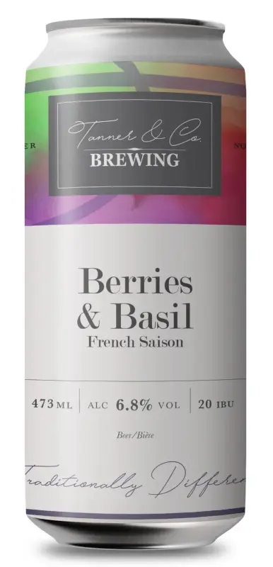 Tanner & Co. Brewing Berries & Basil