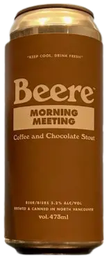 Beere Brewing Company Morning Meeting