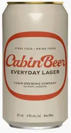 Cabin Brewing Company Everyday Lager