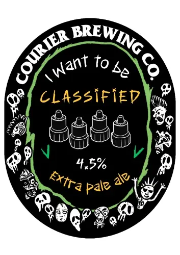 Courier Brewing I Want To Be Classified