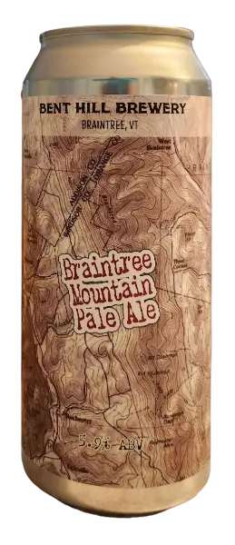 Bent Hill Brewery Braintree Mountain Pale