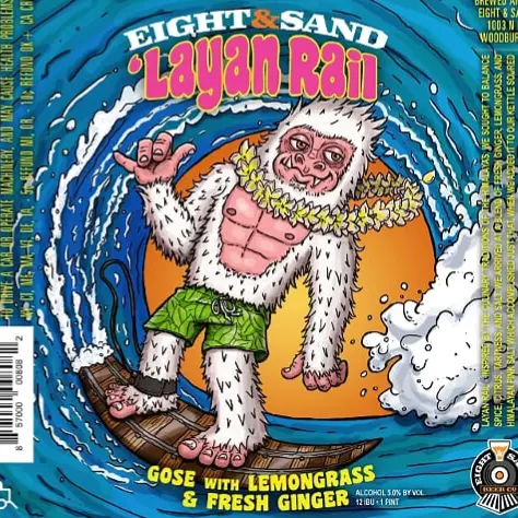 Eight & Sand Beer Company Layan Rail