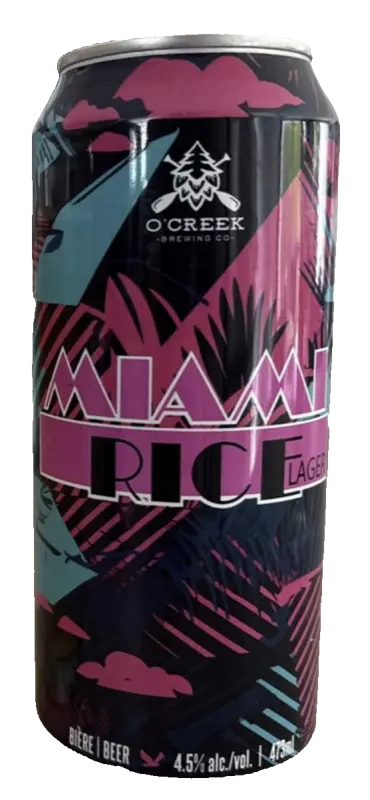 O'Creek Brewing Miami Rice