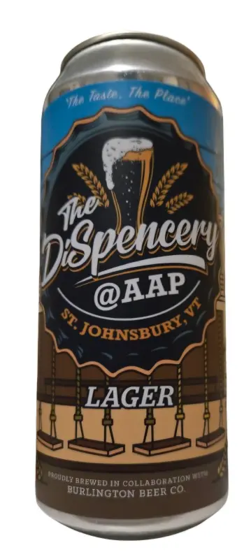 Burlington Beer Company The DiSpencery Lager