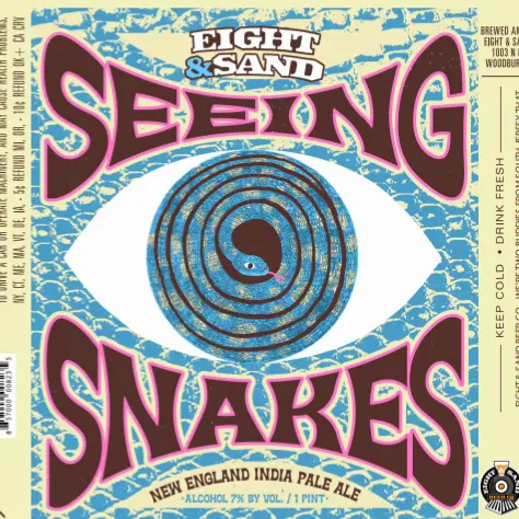 Eight & Sand Beer Company Seeing Snakes