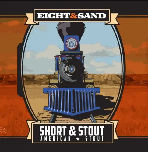 Eight & Sand Beer Company Short & Stout American Stout
