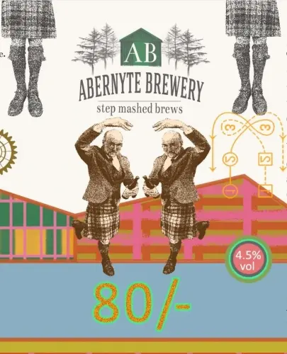 Abernyte Brewery 80 Shilling
