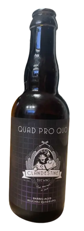 Clandestine Brewing Quad Pro Quo