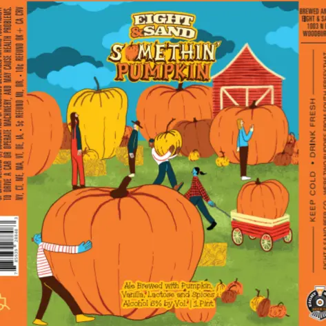Eight & Sand Beer Company Somethin' Pumpkin