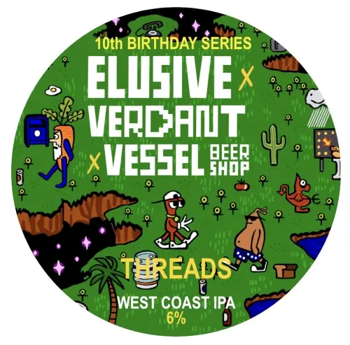 Elusive Brewing 10th Birthday Series - Threads
