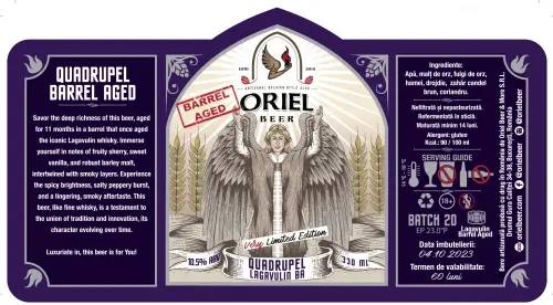 Oriel Beer Quadrupel (Lagavulin BA)