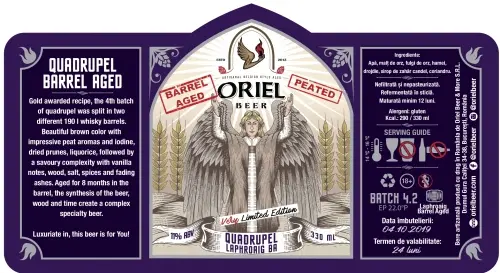 Oriel Beer Quadrupel (Laphroaig BA)