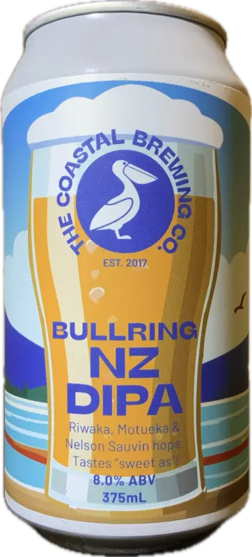 The Coastal Brewing Company Bullring NZ DIPA