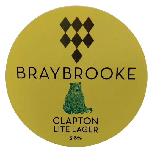 Braybrooke Beer Co Clapton Lite Lager