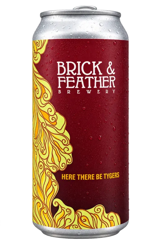 Brick & Feather Brewery Here There Be Tygers