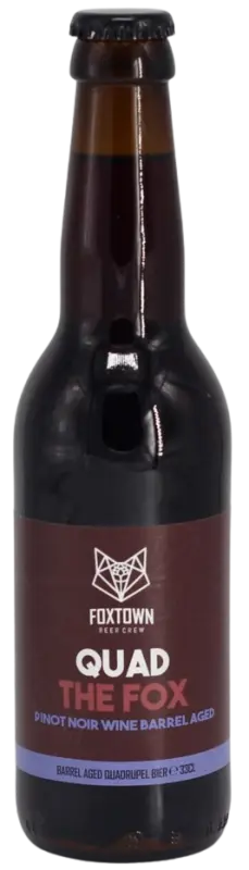 FoxTown Beer Crew Quad the Fox - Pinot Noir BA