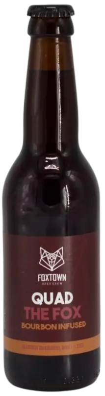 FoxTown Beer Crew Quad the Fox - Bourbon Infused