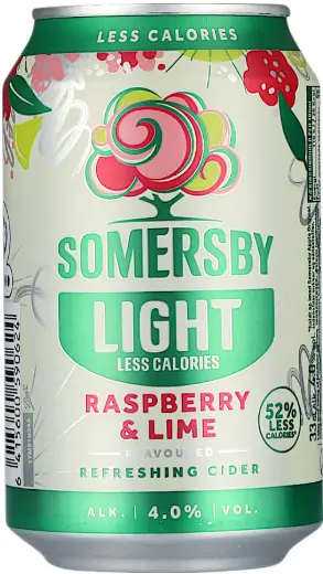 Somersby Somersby Light Raspberry & Lime