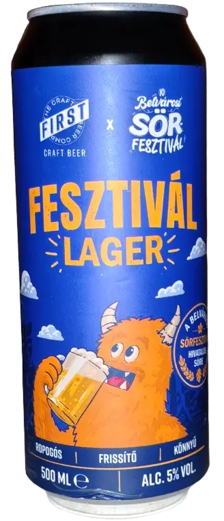 FIRST The Craft Beer Co. Fesztivál Lager