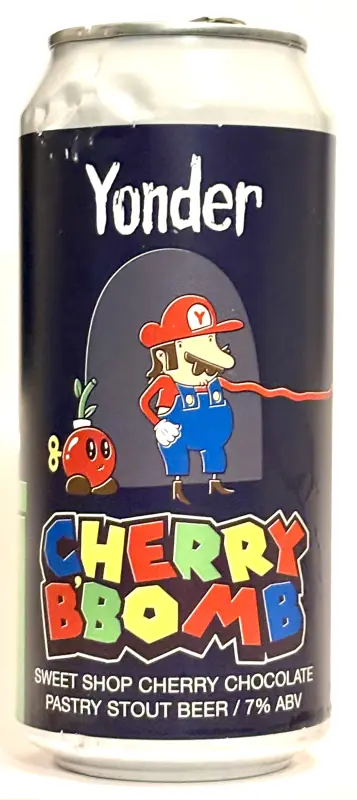 Yonder Brewing and Blending Cherry B'Bomb
