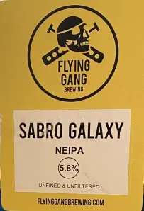 Flying Gang Brewing Sabro Galaxy