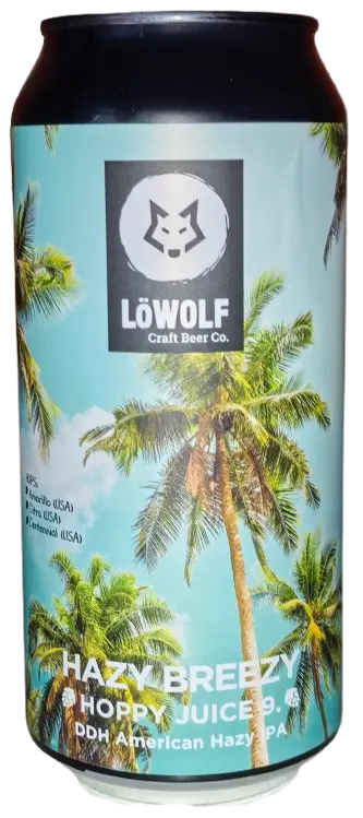 LöWOLF Craft Beer Co. Hazy Breezy - Hoppy Juice 9