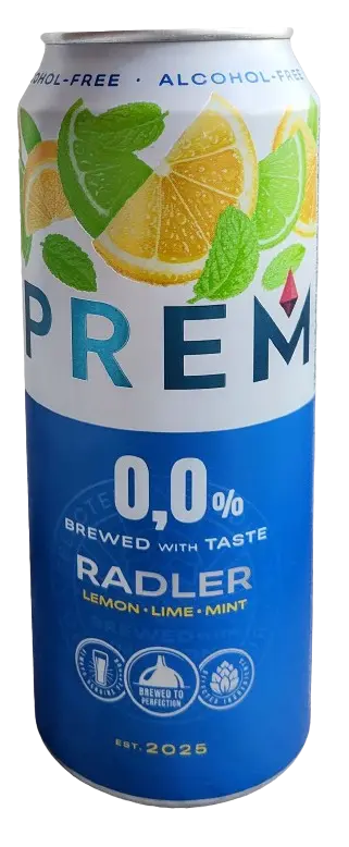 Biedronka PREM 0,0% Radler Lemon Lime Mint