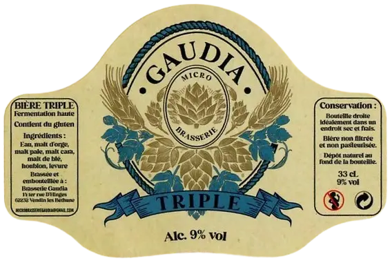 Brasserie Gaudia Triple