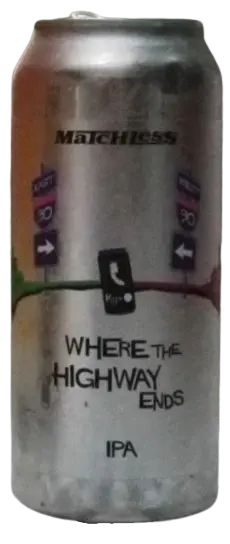 Matchless Brewing Where the Highway Ends IPA