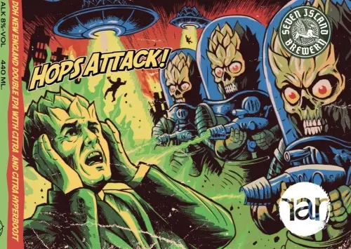 Seven Island Brewery Hops Attack!